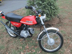 Suzuki motorcycle photograph