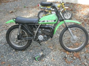 Yamaha motorcycle photograph