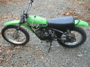 Yamaha motorcycle photograph
