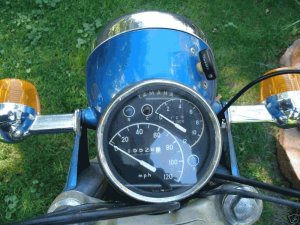 Yamaha motorcycle photograph