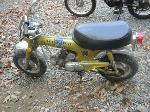Honda motorcycle photograph