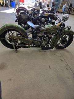 Indian motorcycle photograph