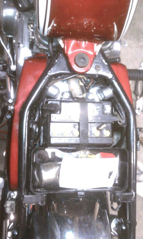 Under the seat