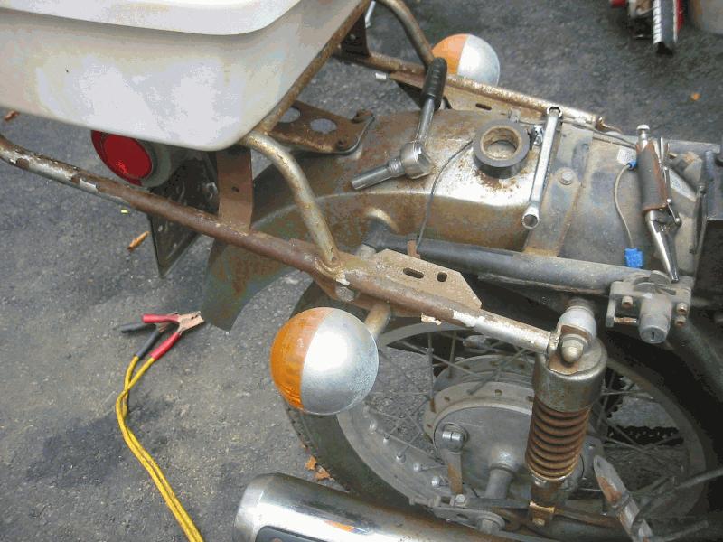 Rear rack, it must come off...