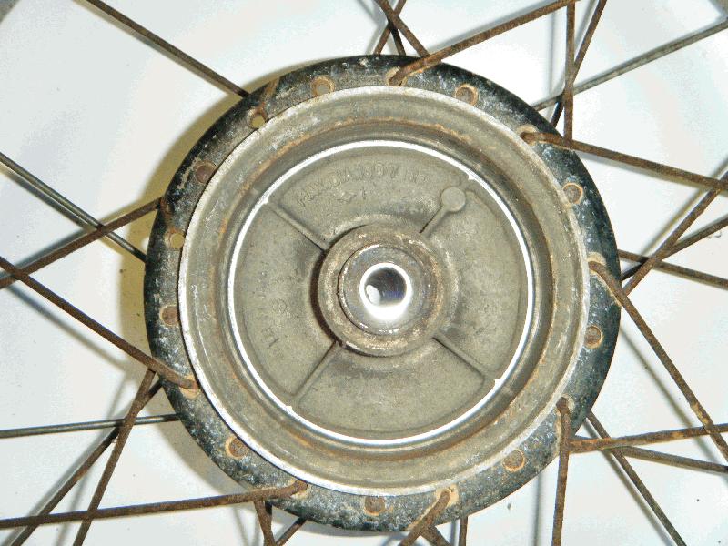Right side of Rear Hub