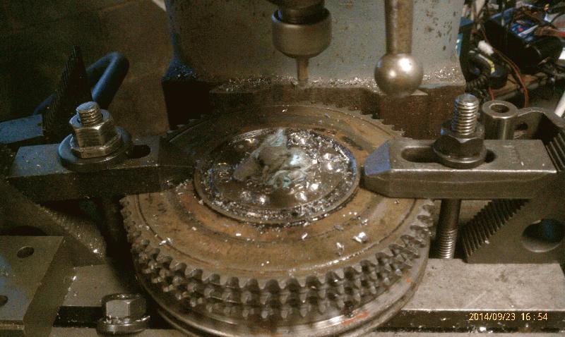 milling out rivets