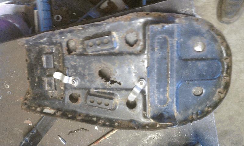 Seat Pan, Very Rusty