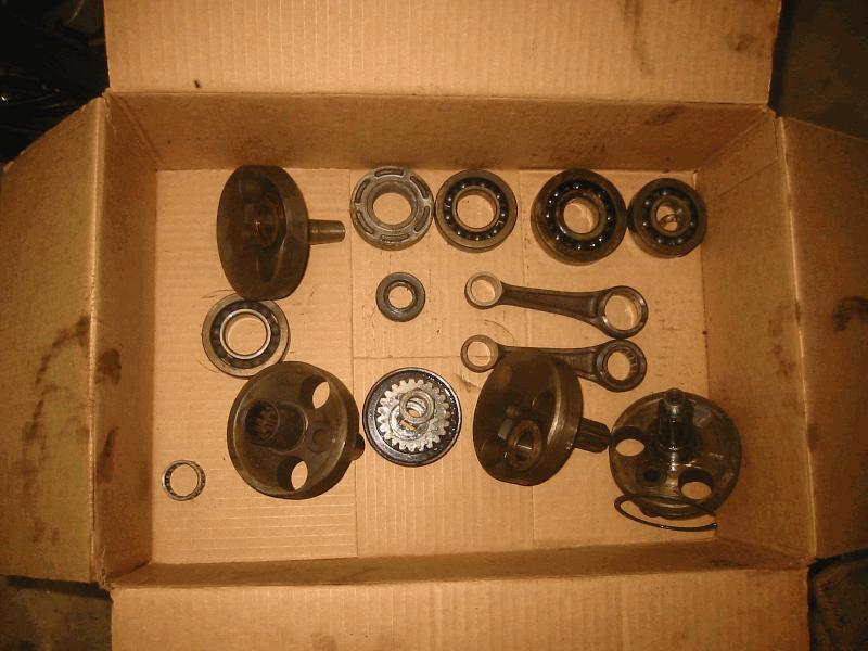 All apart, I think everthing is shot, will need to spec it out. Did Yamaha make a rebuild kit?