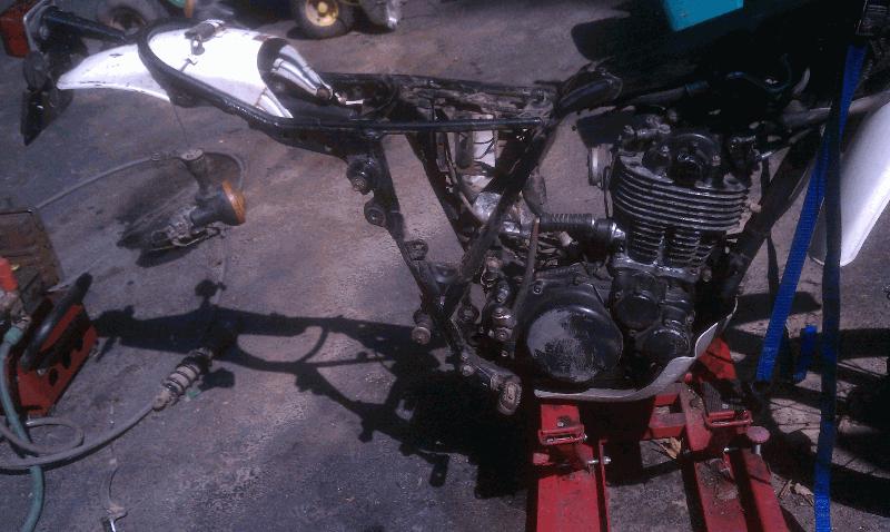 Painted frame