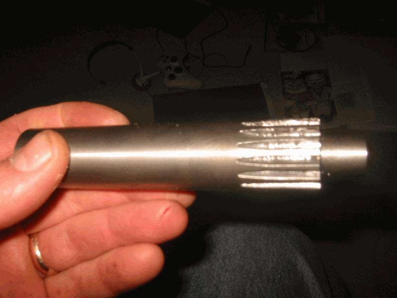 First attempt at crankshaft journal