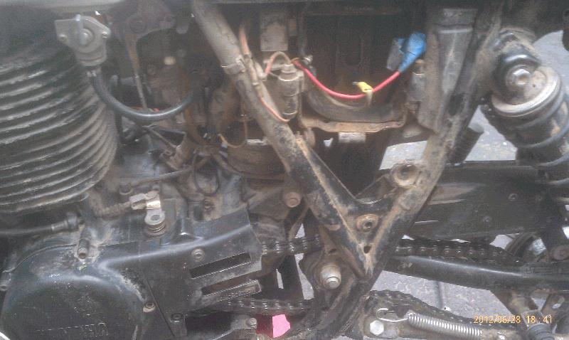 Battery box area needs some attention.