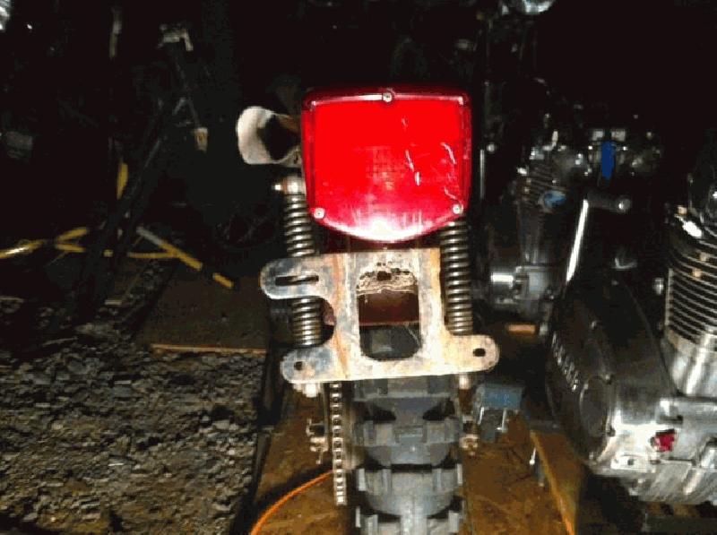 Tail light busted