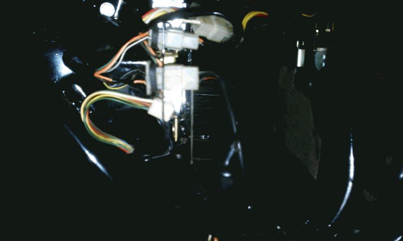 Battery box in bike.