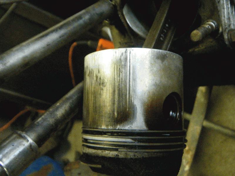 Piston Scored