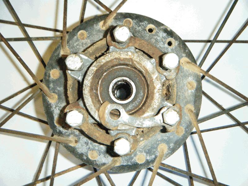 Another close up of hub