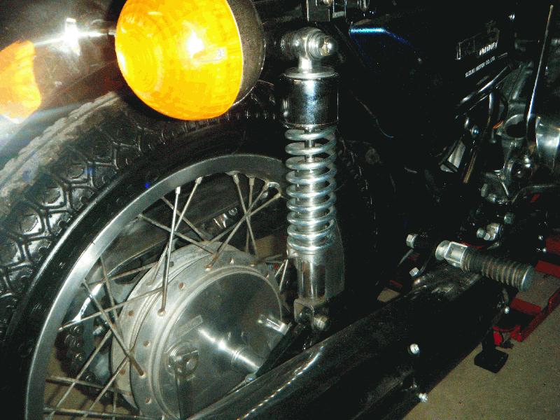 New Cleaned up and cad coated shock
