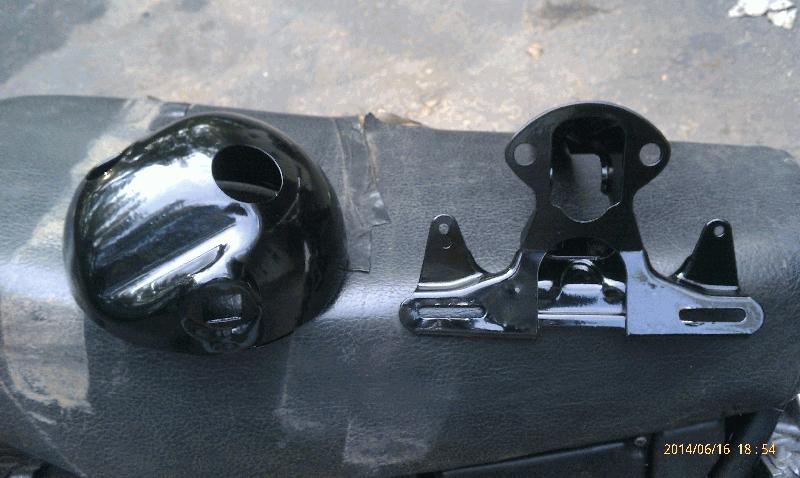 after powder coat.