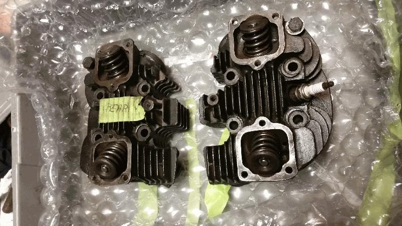 Heads rebuilt