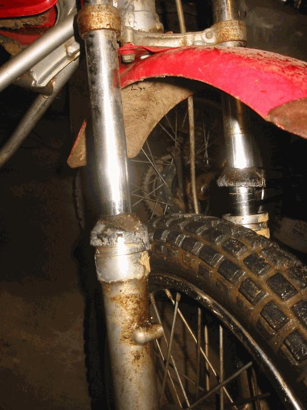 Pulled off Duct Tape, a sticky mess. Will need to fix seals and replace dust covers.