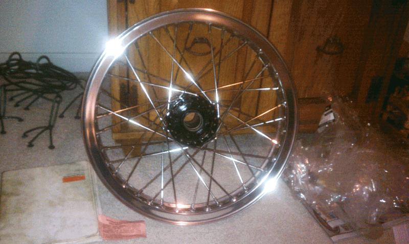 Rear Rim Laced