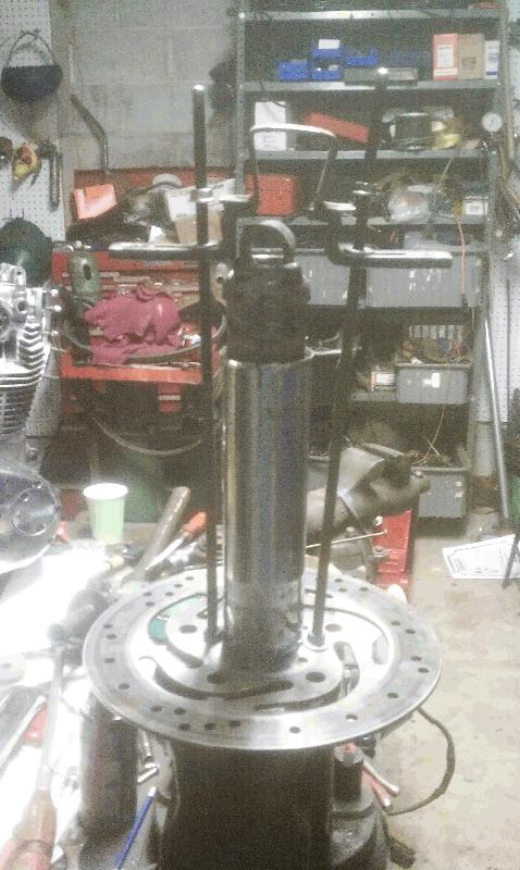 Shock Spring Compressor