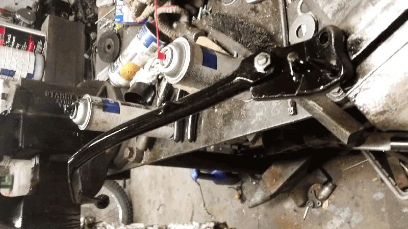 Kick start painted