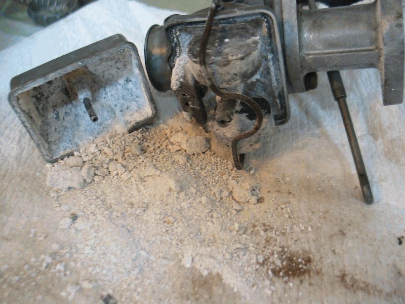 April 23 - Aluminum oxide, original carbs not salvageable