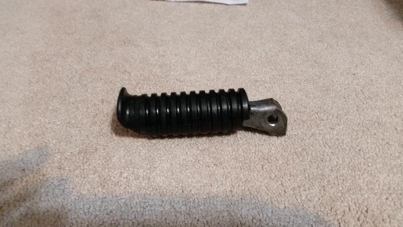 Finished footpeg.