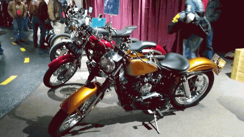 in a show left side