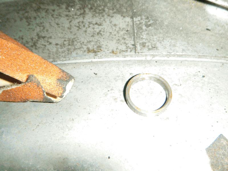 Machined a new wrist pin bushing out of a tractor wrist pin