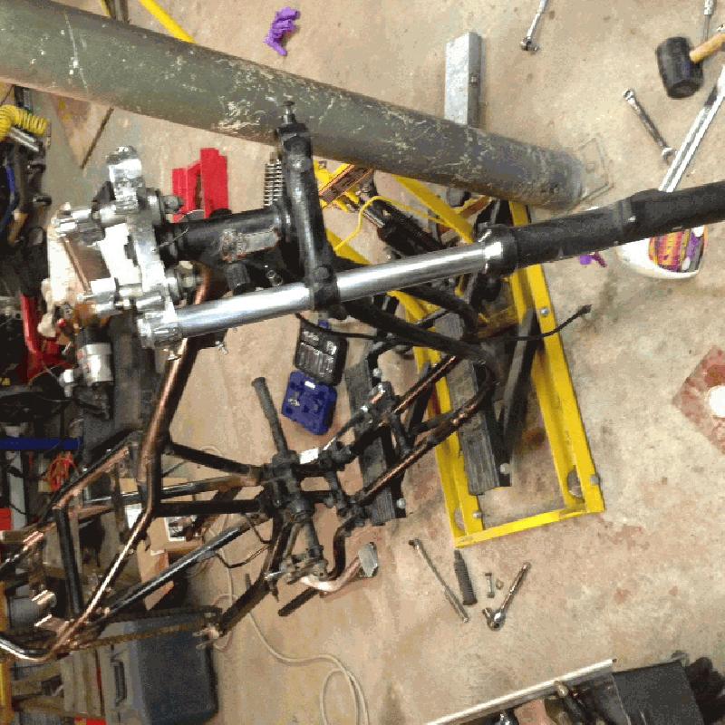 Stripping frame