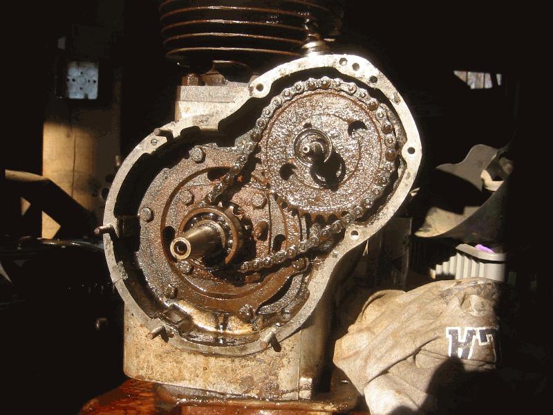 Split the generator cover open after a lot of work. Generator stator was rusted tight... Lots of rust inside....