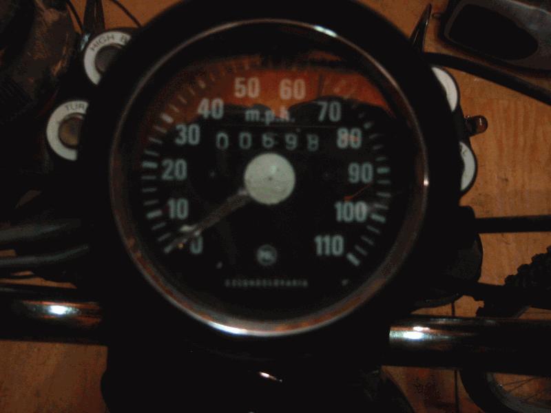 Under 700 miles, what a shame they left it outside uncovered......